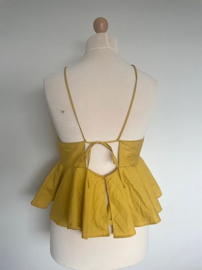 Zara peplum top