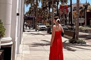Stitch &amp; Feather Maxi Dress