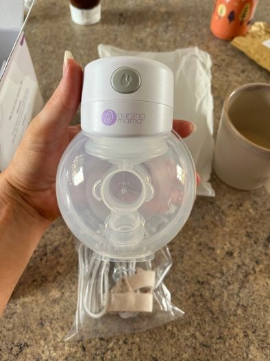 Nursing mama double breast pump