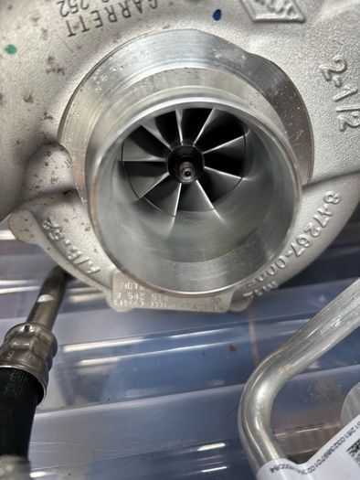 BMW turbo with new gaskets