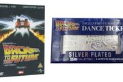 Back to the Future Trilogy 3 Disc DVD Boxset with Limited Edition Silver Plated "Enchantment Under The Sea" Dance Ticket (Brand New)