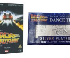 Back to the Future Trilogy 3 Disc DVD Boxset with Limited Edition Silver Plated "Enchantment Under The Sea" Dance Ticket (Brand New)