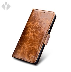 Samsung Note 7 Vintage Oil Wax Leather Folio Case