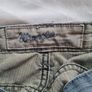 wrangler benton cotton jeans Size 36/32 zip fly green stripe in excellent condition Image 8
