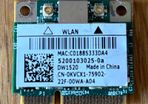 HP Genuine Wireless WiFi Card Bcm943224hms