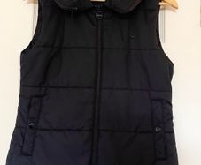 Black Lacoste Padded Gilet - Size 38