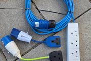 Camping leads and adaptors