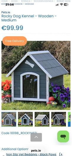 Dog Kennel and Crate (medium)