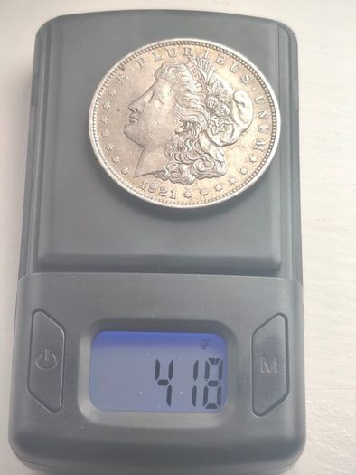 1921 Silver Morgan dollar