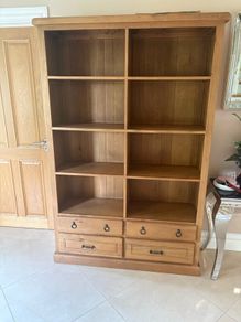 Furniture- Bookcase, coffee table & tv stand