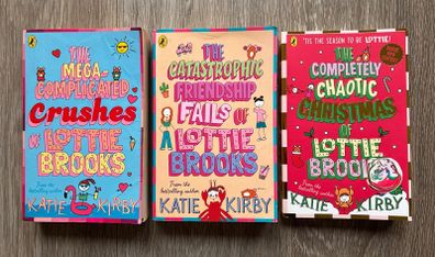 Bundle of 3 Lottie Brooks Books by Katie Kirby (Paperbacks) - 1 NEW
