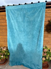 Velvet fully lined curtains 130x200cm