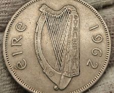 Ireland 1962 1/2 Half Crown
