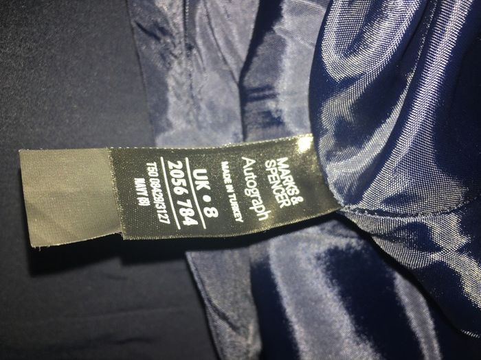 Ladies stunning navy dress size 8