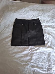 Leather Mini Skirt