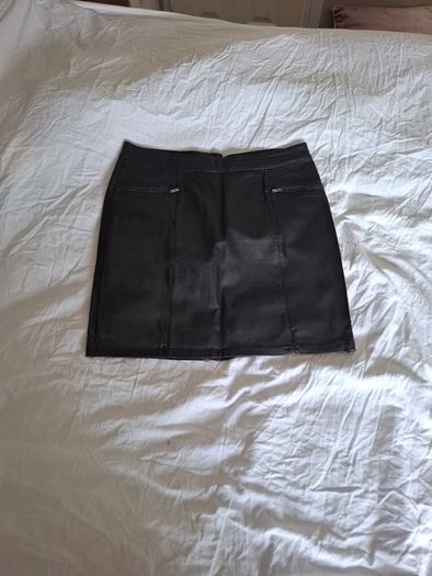 Leather Mini Skirt