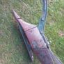 Vintage green plough, garden ornament, D18 Image 4