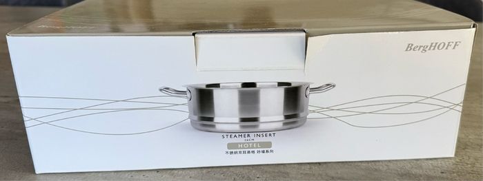 Brand New Berghoff Stainless Steel Steamer Insert 26cm Unused