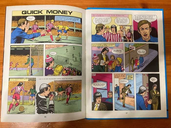 Comic: 'Striker'' annual 1974