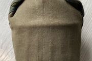 Vintage army issue water bottle in canvas