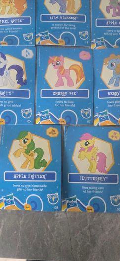 G4 Collector Cards off Mini Figures just 1 Euro Each - Selection 4 - MLP G4 My Little Pony