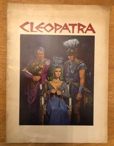 Cleopatra 1963 Original Souvenir Movie Program
