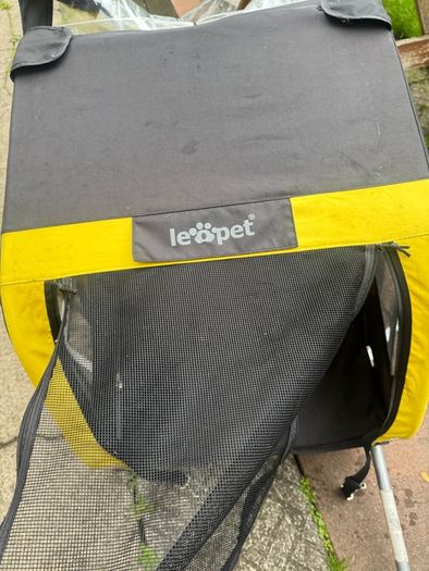 Dog bike trailer