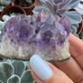 Crystal natural amethyst crystals cluster chakra meditation Image 2