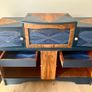 Summer sale! Vintage Walnut Gatsby Style Cocktail Bar Image 5