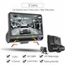 High Quality  4'' Car DVR Dash Camera Video Cam Recorder 1080P Full HD 3 Lens Front and Rear View Image 2