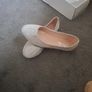 silver sparkly flats Image 3