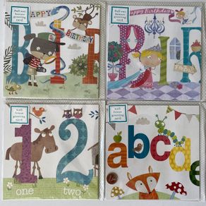 Wall Frieze/ Pull Out Banner Greeting Card