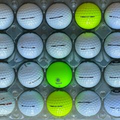 20 used Seed mixed grade B golf balls