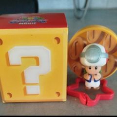 Toad, Super Mario Galaxy McDonald's figure, new with a box.
