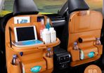 New Car Seat Organizer Back Seat Bag 4 USB Charge Storage Bag Holder Travel Multi-function Pocket Stowing Tidying Car Organizer