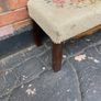 Antique Embroidered Window Seat Image 2