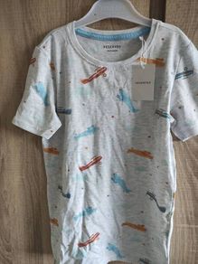 Reserved t shirt with planes 134/140 cm