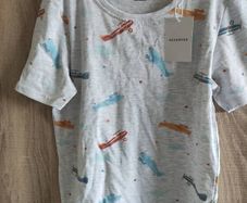 Reserved t shirt with planes 134/140 cm