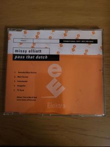 Missy Elliott Pass That Dutch Promo CD