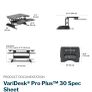 stand up desk VariDesk Pro Plus 30 Image 5