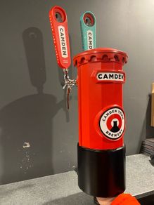 Camden brewery post box tap
