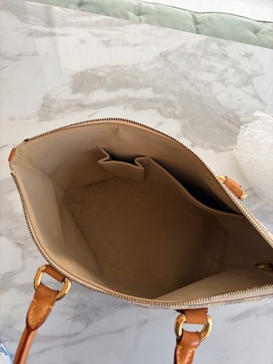 Louis Vuitton Damier Azur Canvass Saleya PM bag