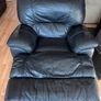 Leather reclining chair Image 3