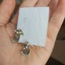 silver earrings Image 2