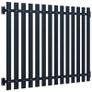 Fence Panel Anthracite 170.5x170 cm Powder-coated Steel Image 2