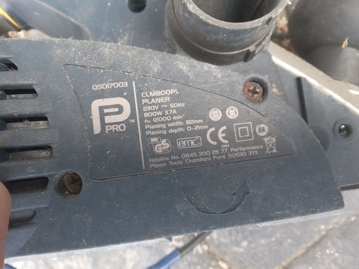 Performance Power Pro electric planer