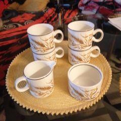 Barratts Of Staffordshire BarleyCorn Set  Retro 70s