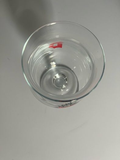 Duvel half pint Belgian beer glass