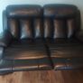 2 seater leather recliner Image 5