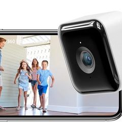 Indoor Camera, Security Camera, 2K Cameras House Security, CCTV Camera, Home Security Camera, Motion/Sound Detection 2 Way Audio SD&Cloud, C2
